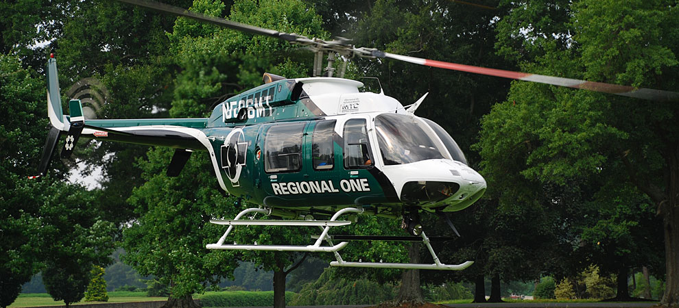 Regional One and crew landing.